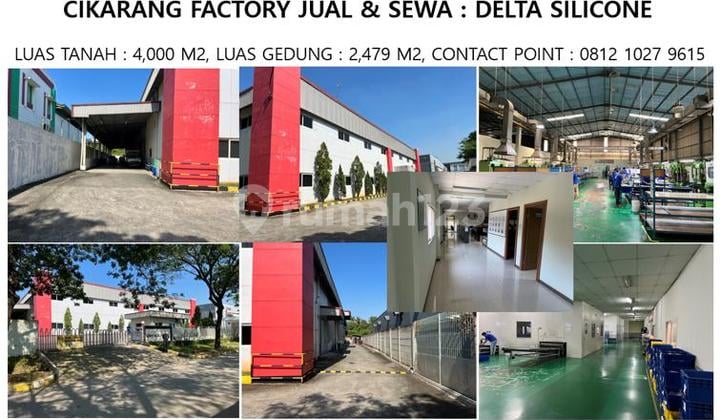 Jual Pabrik Delta Silicon Lippo Cikarang