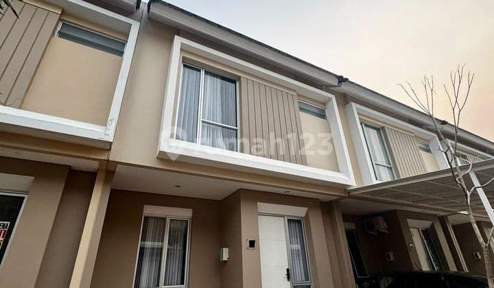 For Sale House (6X8) Semi Furnished Cluster Milano Gading Serpong