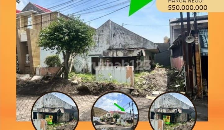 Rumah Hitung Tanah Lokasi Bagus Row Jalan Lebar di Dekat Juanda Sidoarjo