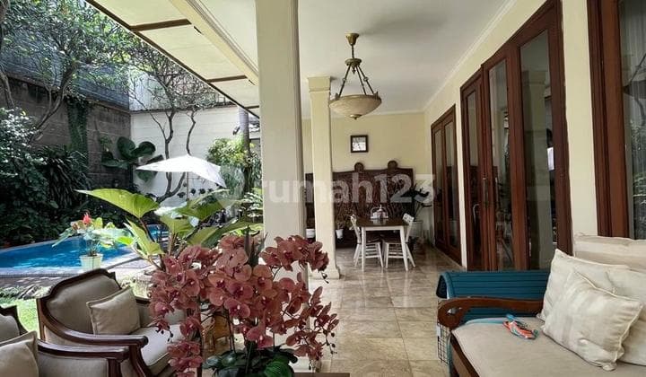For Sale House Cipete South Jakarta Private Pool 6 Bedrooms + 2 Bathrooms