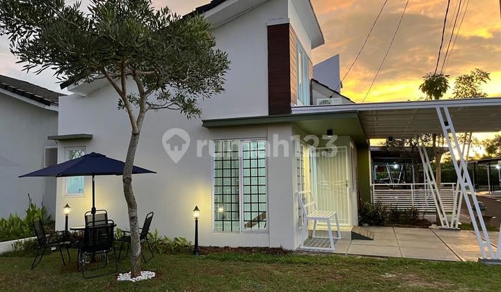 Sewa Rumah Hook Perumahan Kana Park Cluster Taka Full Furnished