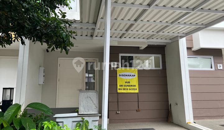 Sewa Rumah Summarecon Serpong Cluster Martinez Full Furnish Nego
