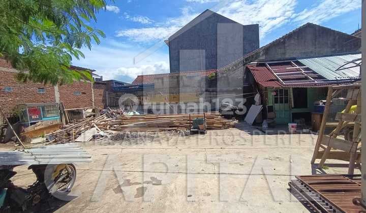 Tanah Hook Strategis bonus ruang usaha di mainroad Terusan Jakarta Antapani cocok untuk berbagai usaha