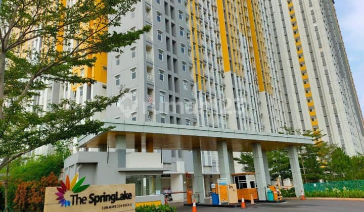 Di Jual/sewakan 1 Unit Apartemen 2br The Springlake Summarecon Bekasitower Basella Full Furnish