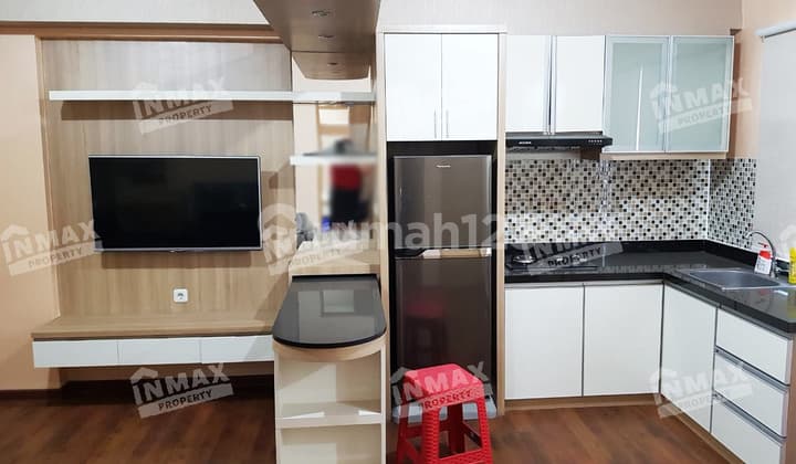 Apartemen Siap Huni Bangunan Terawat Ada 2 Kamar Sudah Full Furnished Lokasi di Educity Tower Harvard, Kec. Mulyorejo, Surabaya