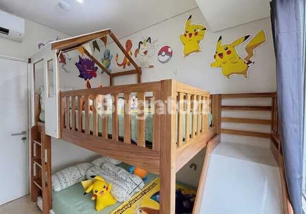 Lexington Podomoro Apartment, Fully Furnished, Pokemon Theme, Monthly Rent.