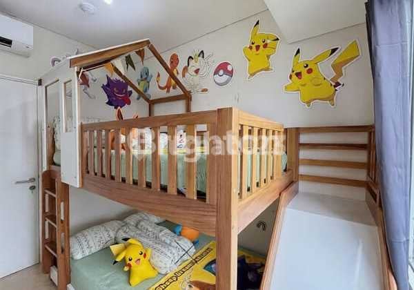 Lexington Podomoro Apartment, Fully Furnished, Pokemon Theme, Monthly Rent.