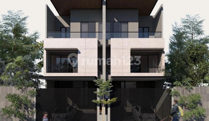 Rumah Baru 3 Lantai Green Ville- Jakarta Barat