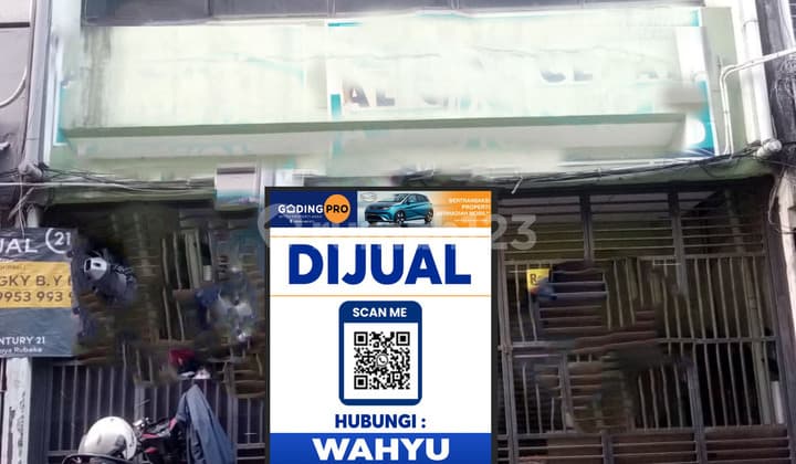 Ruko Bagus 221 m2 HGB Pinangsia, Jakarta Barat