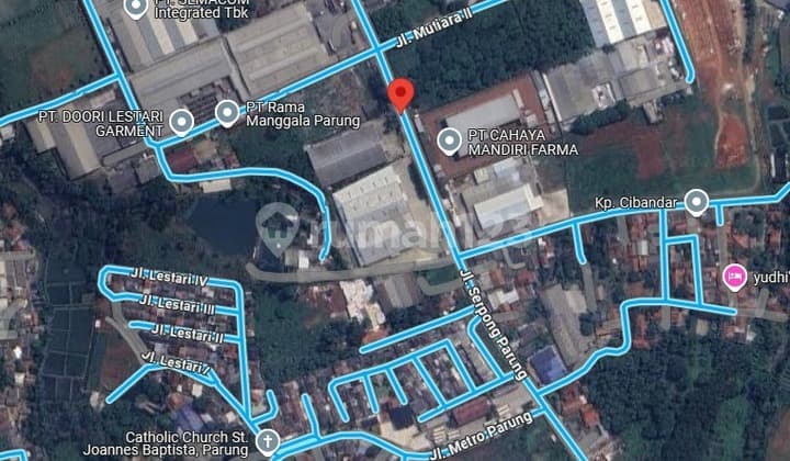 Tanah Disewakan Lokasi Jalan Raya Serpong Parung, Gunung Sindur