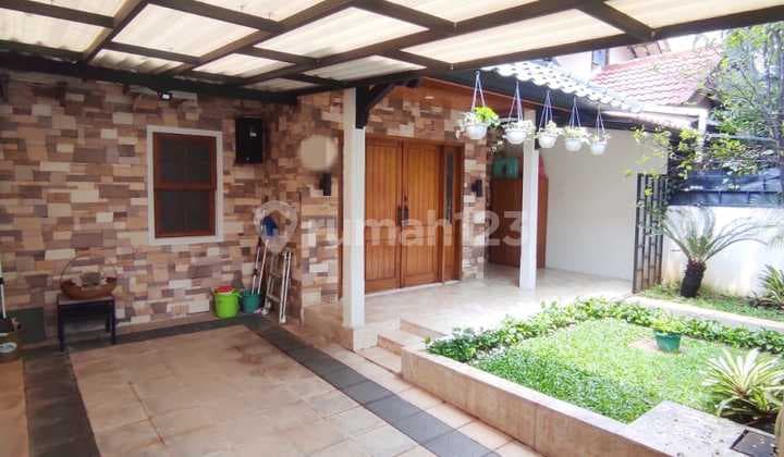 Marble Floor House Large Land Minimalist Price Bintaro Sector 5