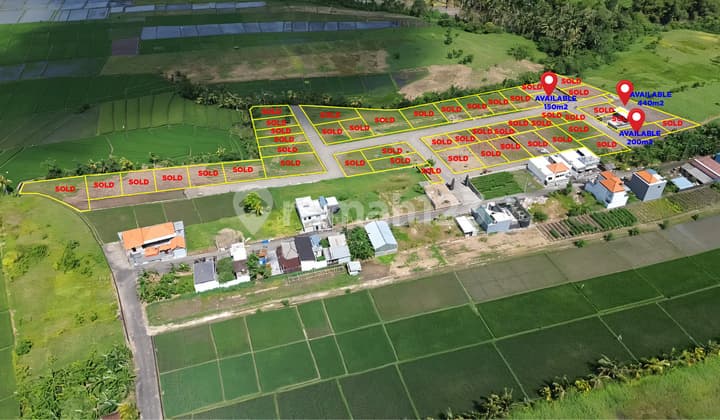 Tanah Kavling Puri Gangga Residence Pantai Yeh Gangga Tabanan SHM