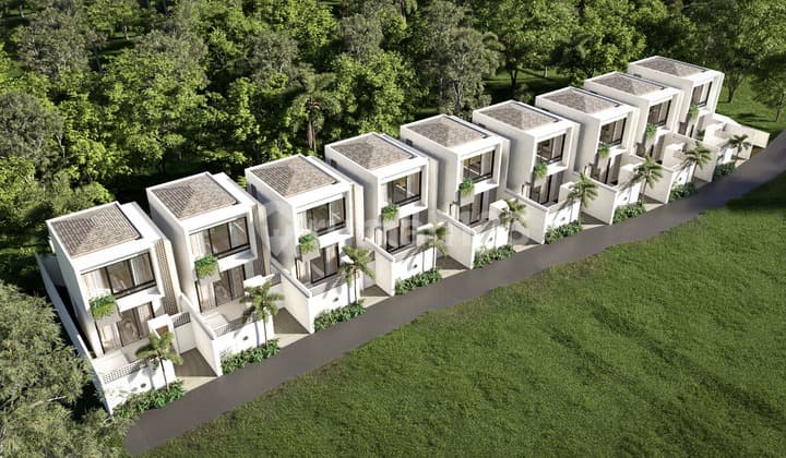 Villa 1 Kamar Tidur dengan Desain Modern dan Elegan di Pusat Pererenan (B-Pr01)