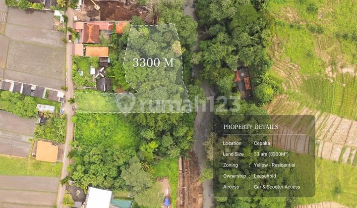 33 Are River View Land In Cepaka (L-Cp80)
