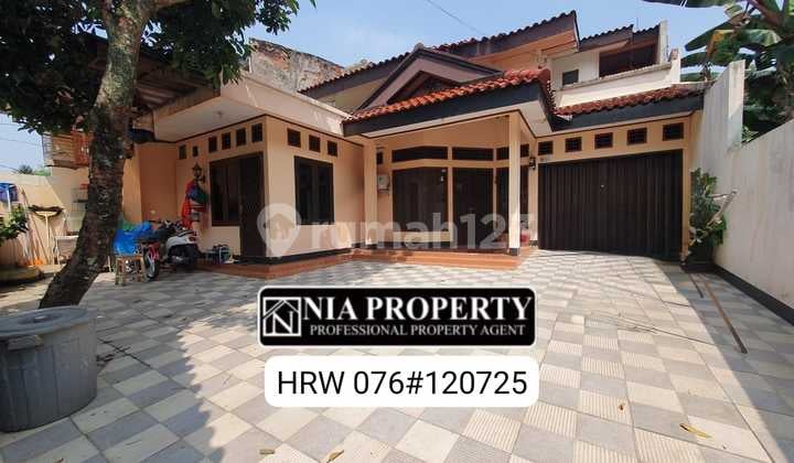 Dijual Rumah 2 Lantai, Sejuk, Nyaman, Berhalaman Luas Dekat LRT Harjamukti Cibubur