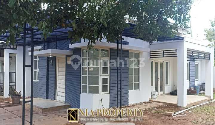 Rumah 1 Lantai Rapih, Terawat, Halaman Luas di Boulevard Cibubur Country, Cikeas Bogor