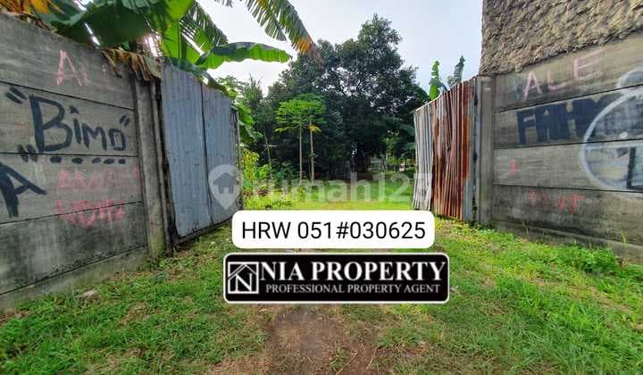 Dijual Cepat Tanah Kosong di Tepi Jalan Cikeas Jl. Letda Nasir, Cikeas Udik, Gunung Putri, Bogor