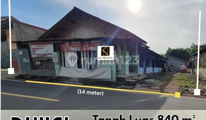 Dijual Tanah Lokasi Strategis di Jl Raya Cikeas Udik Nagrak Gunung Putri Bogor