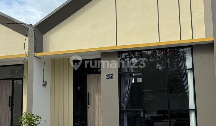 Rumah 1 Lantai Hunibebas Banjir Deket KRL, Kawasan Industri