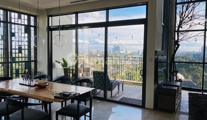 Senopati Suites Apartment 2BR Private Lift Nice Interior and Fully Furnished Senopati Kebayoran Baru Jaksel for Rent