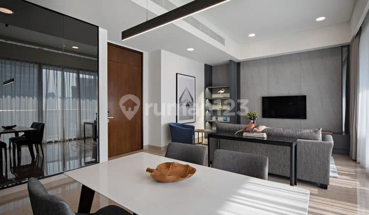 Furnished 3Br Anandamaya Residence 217M² At Sudirman Jakpus For Sale