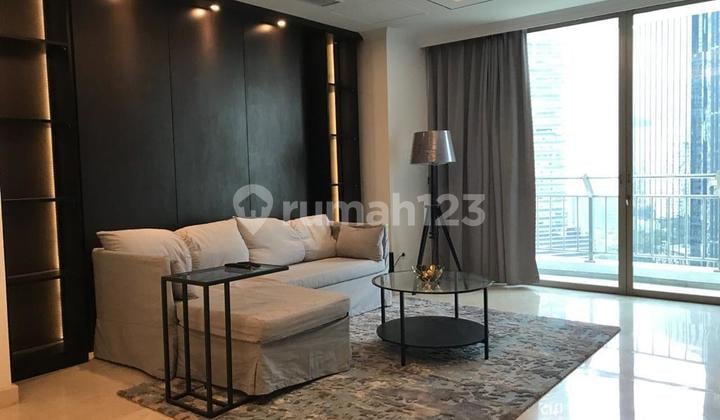 Sudirman Mansion 3BR SCBD full furnished and interior for rent