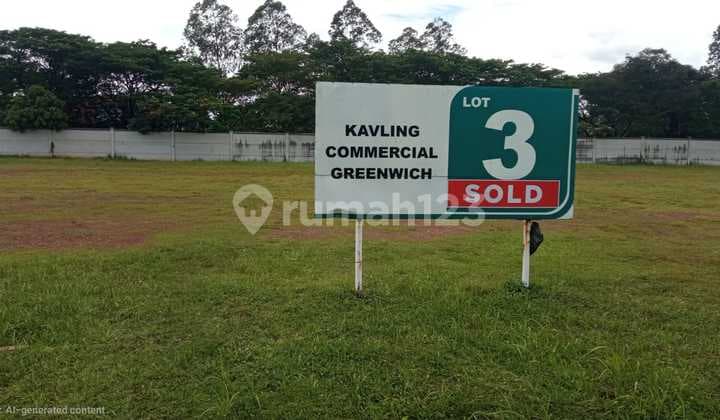 For Rent Commercial Plot On Jl Boulevard Bsd Utama