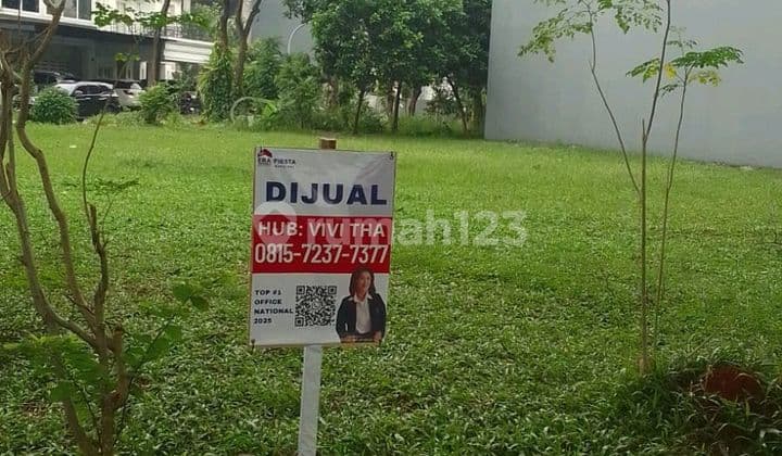 Satu2nya Kavling Dgn Xtra Fasum Taman di Onyx Utama Alam Sutera