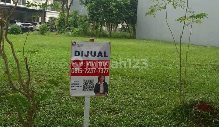 Satu2nya Kavling Dgn Xtra Fasum Taman di Onyx Utama Alam Sutera