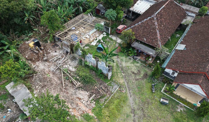 Tanah Pekarangan Utara Polres Sleman Siap Bangun