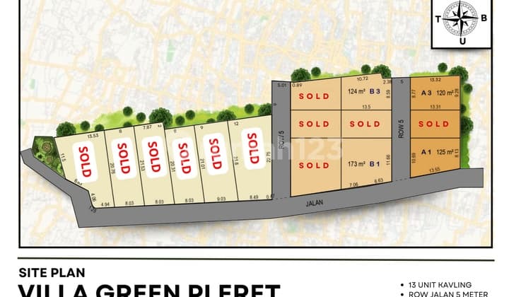 Tanah SHM Wonolelo Bantul 8 Menit Pasar Pleret