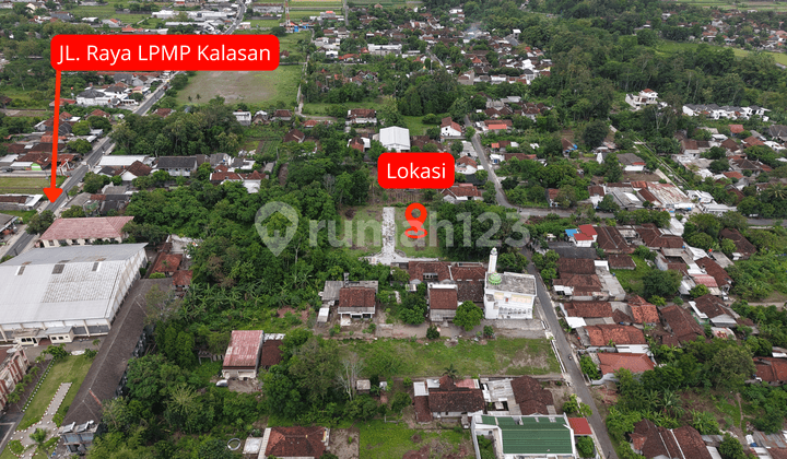 Tanah Strategis Jalan LPMP Kalasan Dekat Masjid