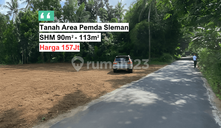 157 Jt, Tanah Belakang Pasar Sleman JL.Jogja - Magelang