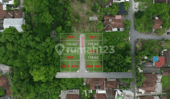 Tanah Pekarangan Siap Bangun, Dekat JL. Jogja Solo