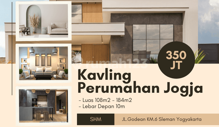 12 installments without interest, Land on Godean Street Km. 6 Jogja
