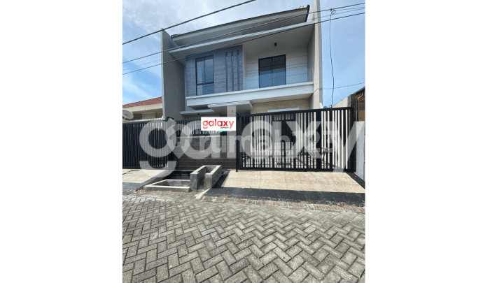 Rumah Manyar Kertoadi Bangunan Baru Gress 5 Menit Dari Galaxy Mall