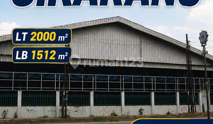 Warehouse Rental Cikarang Main Roadside - 2000 M² Large Truck Access