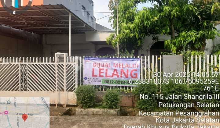 Rumah Murah di Shangrila 3,Petukangan selatan,PesanggrahanJaksel