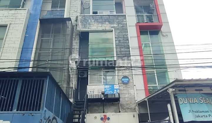 Ruko Murah Bgt 3Lt di Jl Proklamasi,Pegangsaan,Menteng,Jakpus