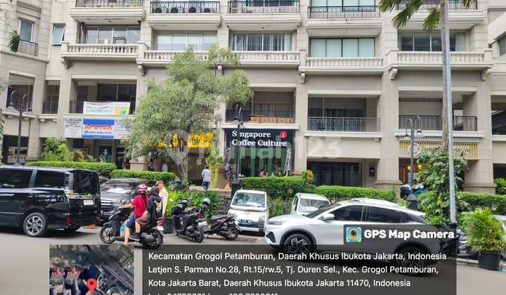 Ruko Murah 4Lt di Garden Shopping Arcade, Jl Letjend S Parman