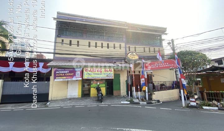 Ruko Murah Bgt 2Lt di Kran 1,Gunung Sahari Selatan,Kemayoran