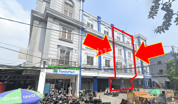 2 unit ruko murah 4 lt di Jl lapangan ros raya,Tebet Timur