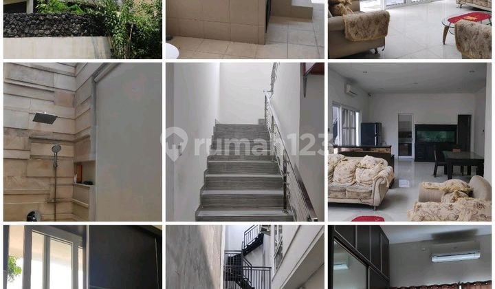 Top Murah Rumah 2Lt Semi Furnish Siap Huni Minimalis Modern Ready Pancang Utk Pool di Pakuwon City