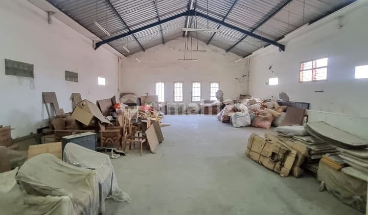 Dijual Gudang Akses Truck Roda6 Sudah Ada Kantor Dekat Jalan Raya Lokasi Aman di Lebak