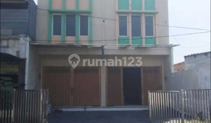 Dijual Disewakan Ruko 2jejer 3lt Nol Jalan Raya