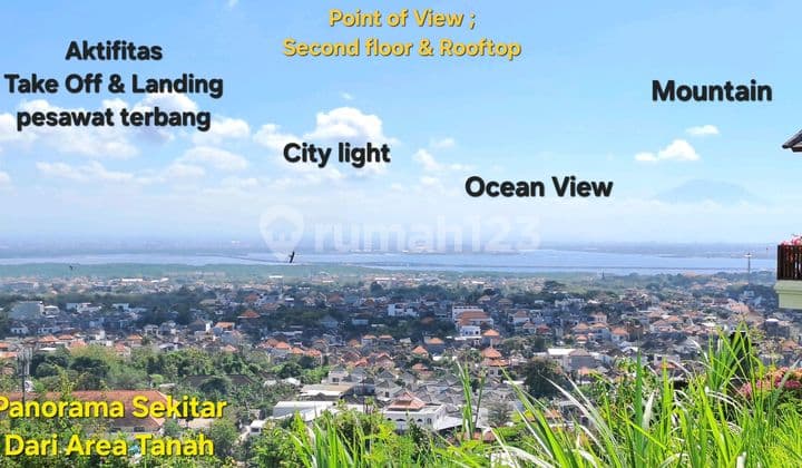 Tanah Dijual Memiliki Panorama yang Luas Biasa Terletak di Sekitar Jimbaran, Kuta Selatan
