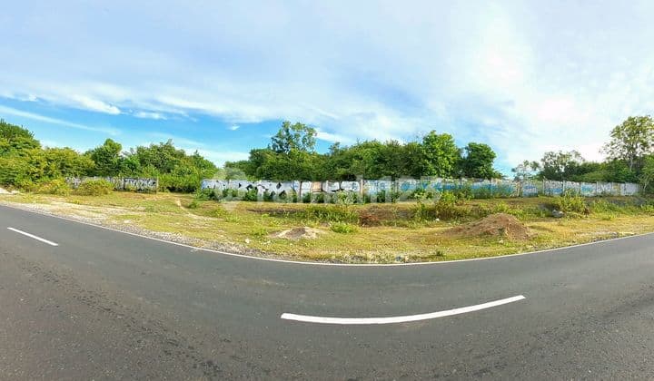 Land 4,17 Ha For Sale Located On The Side Of South Nusa Dua Road, Benoa Suitable For Building Town Houses, Hotels, Mall, Resorts And Villas