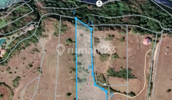 Cliff Front Land For Sale At Batu Barak Beach, Kutuh, South Kuta, Badung