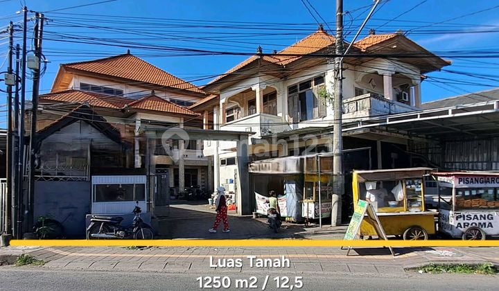 Tanah & Bangunan Dijual Posisi Strategis Cocok untuk Kebutuhan Komersial Terletak Sekitar Pedungan, Denpasar Selatan