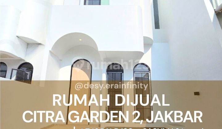 Dijual Rumah Little Santorini di Citra Garden 2, Jakarta Barat